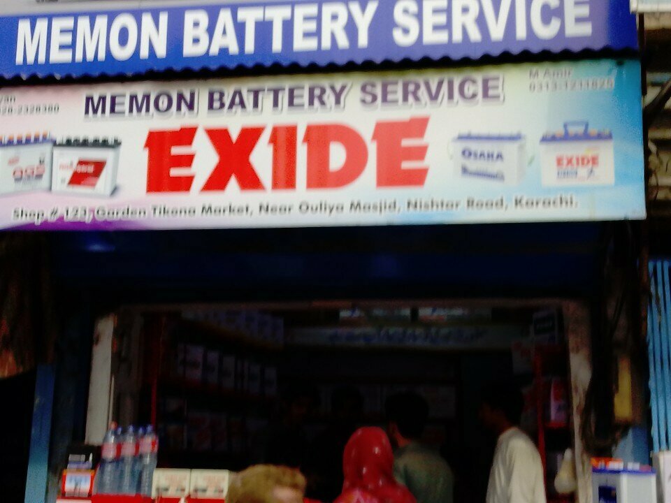 Batteries and chargers Memon Battery service, Karachi, photo