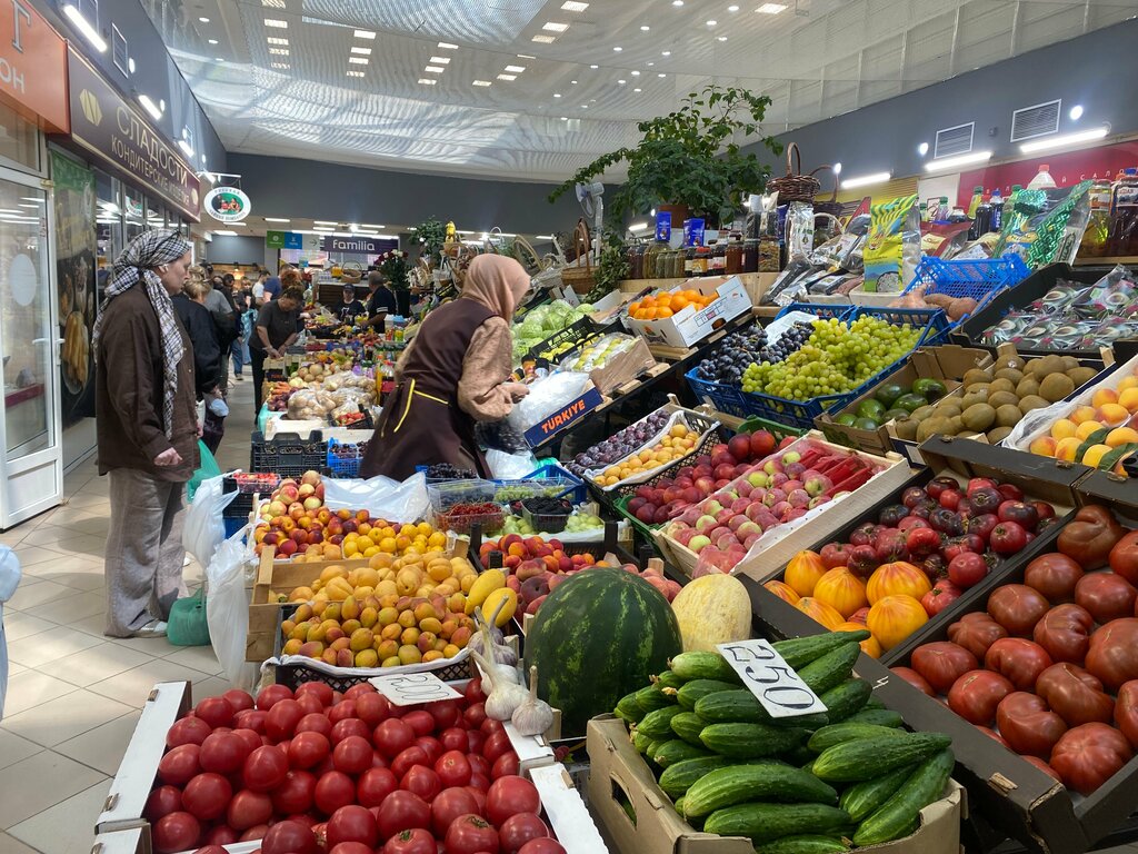 Farmers' market Central market, Kazan, photo