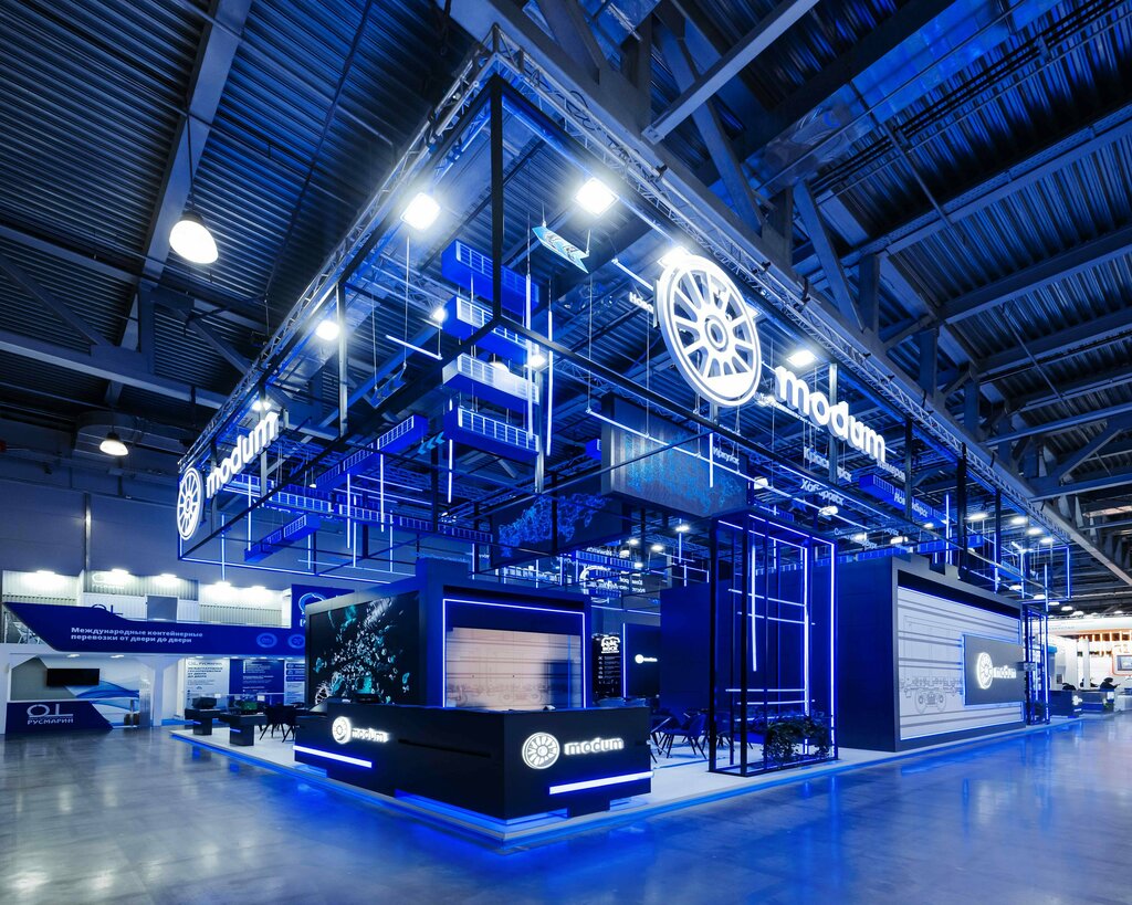 Exhibition stands Dart Expo, Moscow, photo