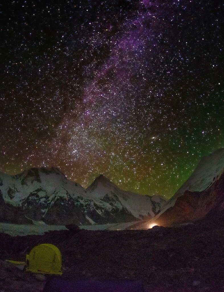Mountain peak Khan Tengri Peak, Issyk Kul Province, photo
