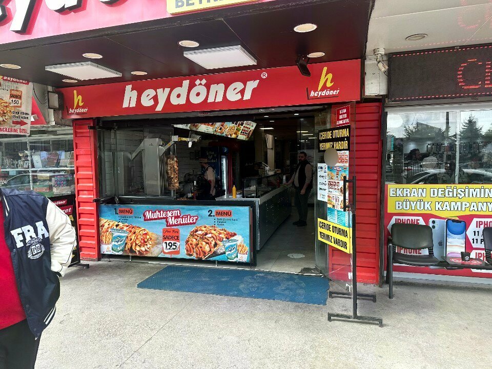 Fast food Heydoner, Istanbul, photo