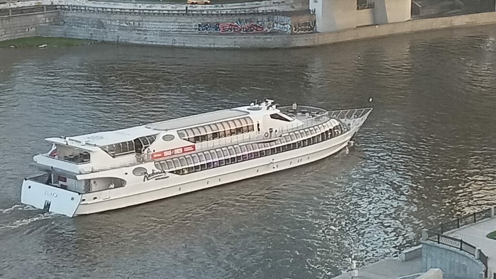 Пристань причал Красная Пресня, Москва, фото