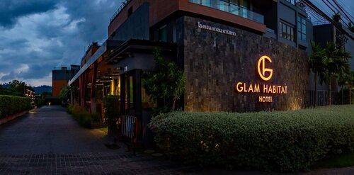 Внешний вид отеля Glam Habitat Hotel  в Камале, фото 1