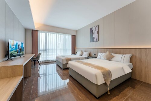 Апартаменты Yicheng Apartment PaZhou Poly World Center в Гуанчжоу