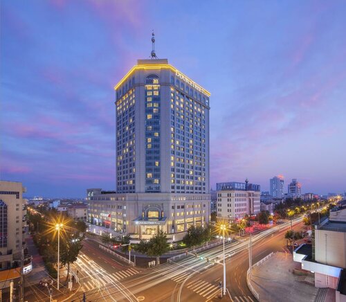Внешний вид отеля DoubleTree by Hilton Hotel Qingdao - Jimo в Циндао, фото 2