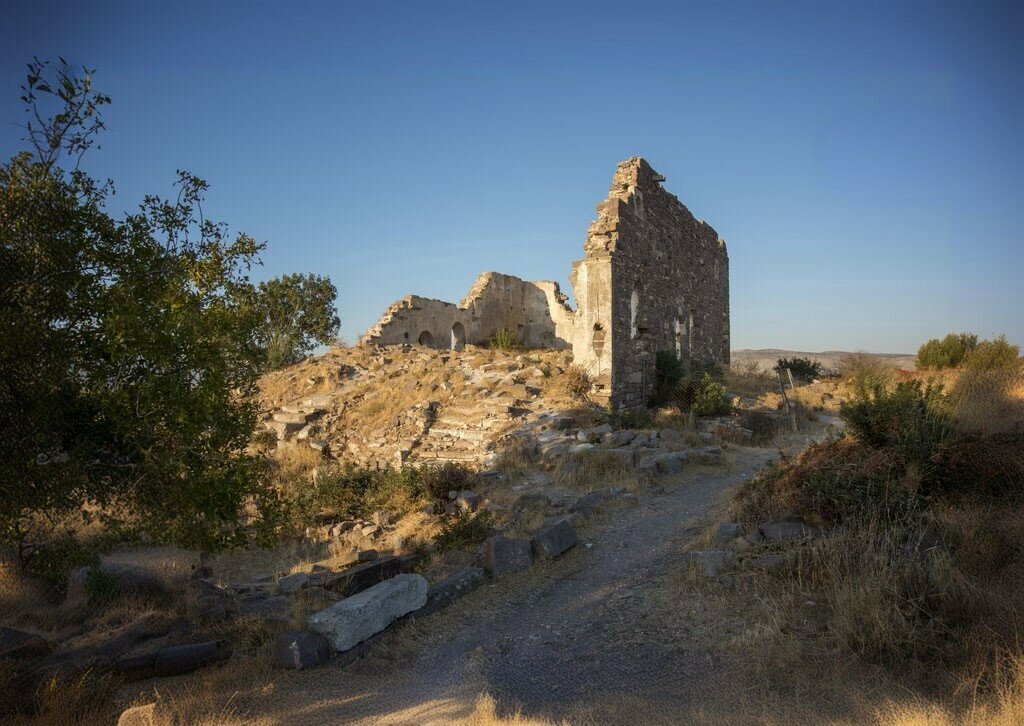 Orthodox church Ildiri Ancient Church, Izmir, photo