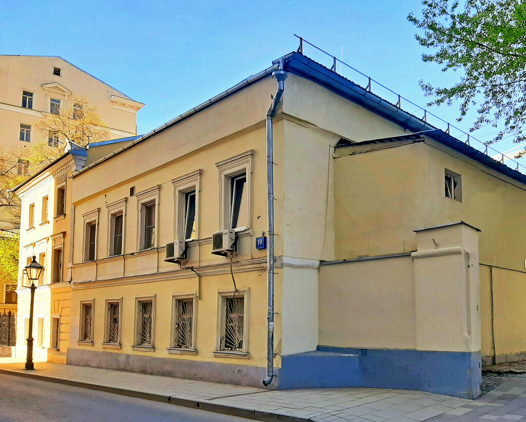 Landmark, attraction Флигель усадьбы Трубецких - В.В. Горшанова, Moscow, photo
