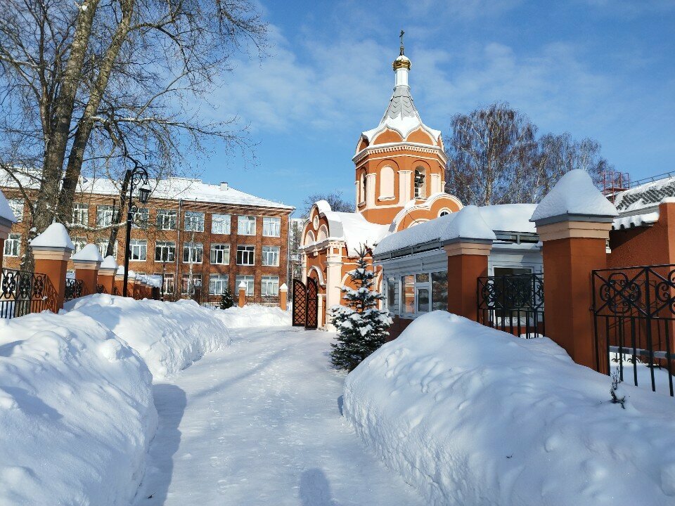 Orthodox church Church of the Exaltation of the Holy and Life-Giving Cross of the Lord, Izhevsk, photo