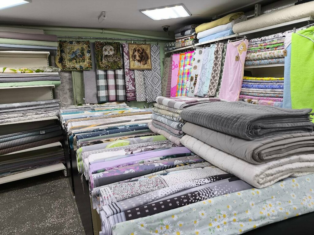 Drapery shop Fabrics, Buzuluk, photo