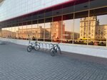 Bicycle parking (Pryvakzalnaja Square, 5), estacionamiento de bicicletas