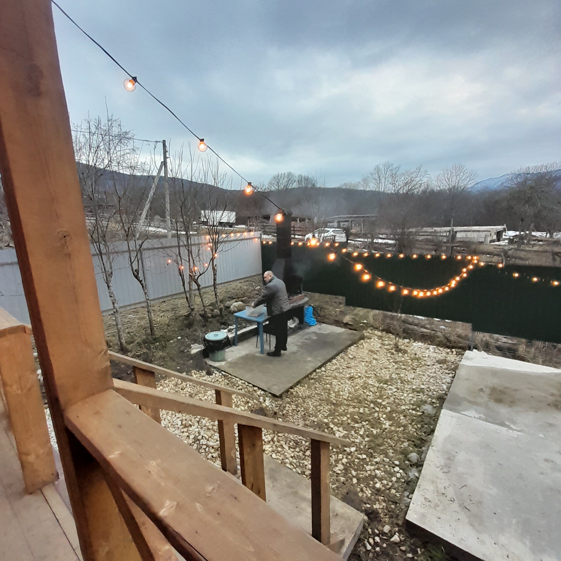 Фото Эко-Дача с видом на горы