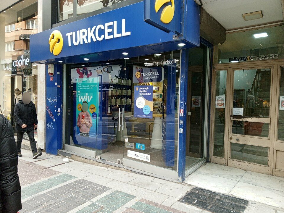 Mobile phone store Turkcell, Istanbul, photo