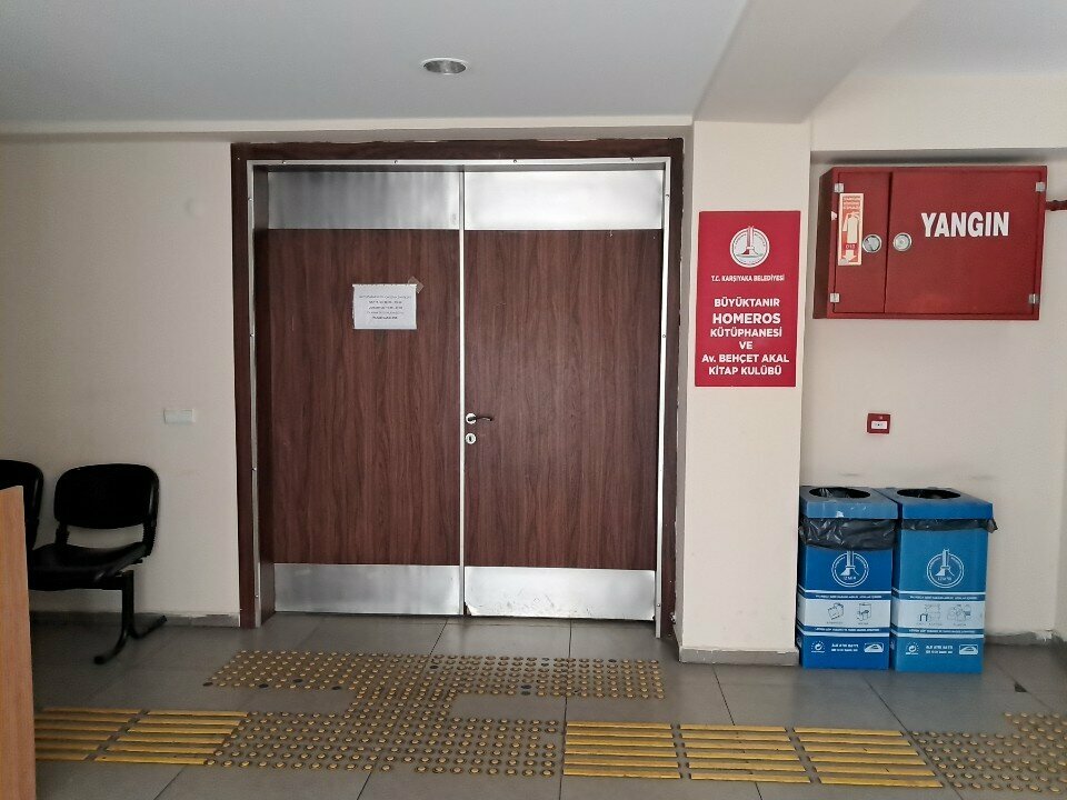 Library Homeros Library and AV. Behcet Akal Book Club, Izmir, photo