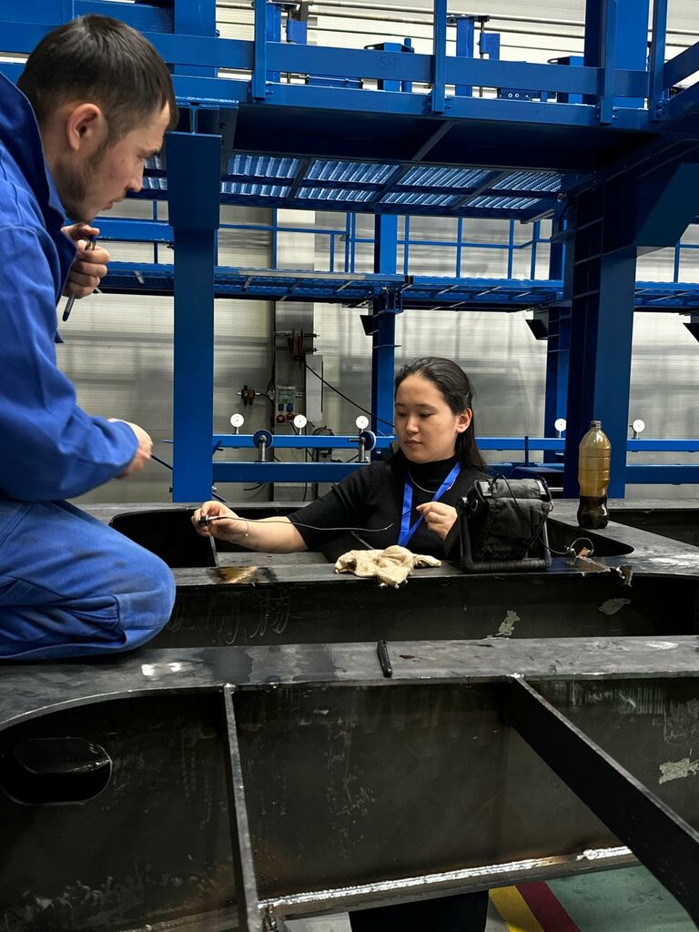 Examination of industrial safety KazNKS Group, Astana, photo