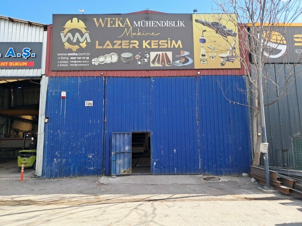 Laser work Weka Engineering, Ankara, photo