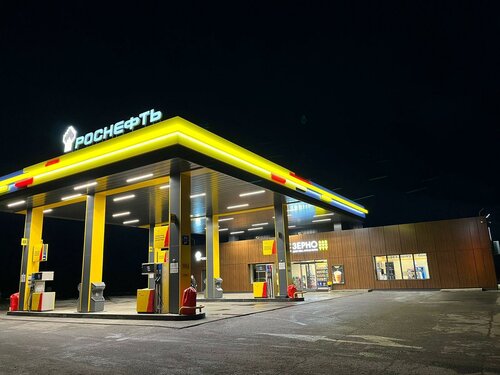 Gas station Rosneft', Altai Krai, photo