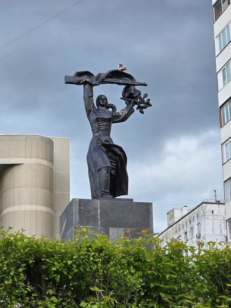 Abidə, memorial Памятник Каховка, Moskva, foto