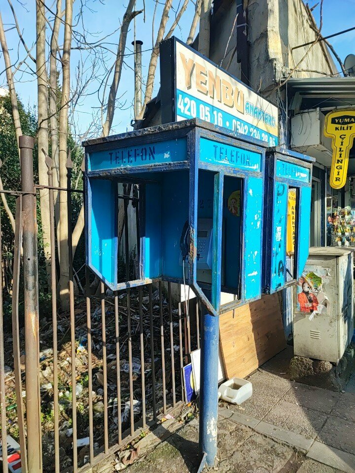 City telephone network Turk Telekom Telephone Booth, Izmir, photo