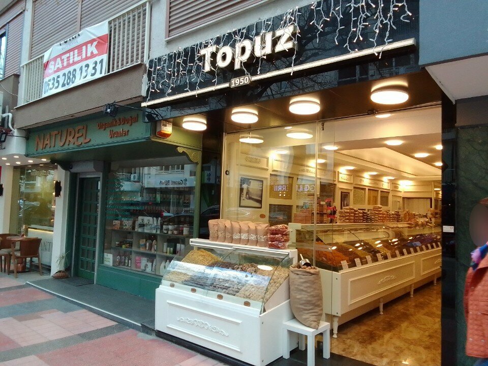 Nuts, snacks, dried fruits Topuz Nuts, Izmir, photo