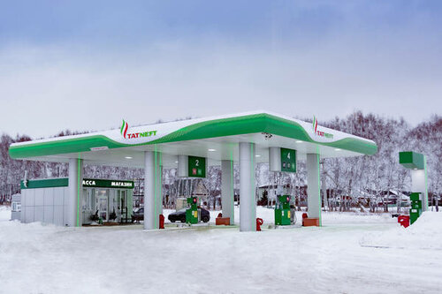 Gas station Tatneft, Kemerovo Oblast, photo