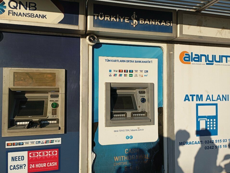 ATM Turkey Is Bank ATM, Alanya, photo