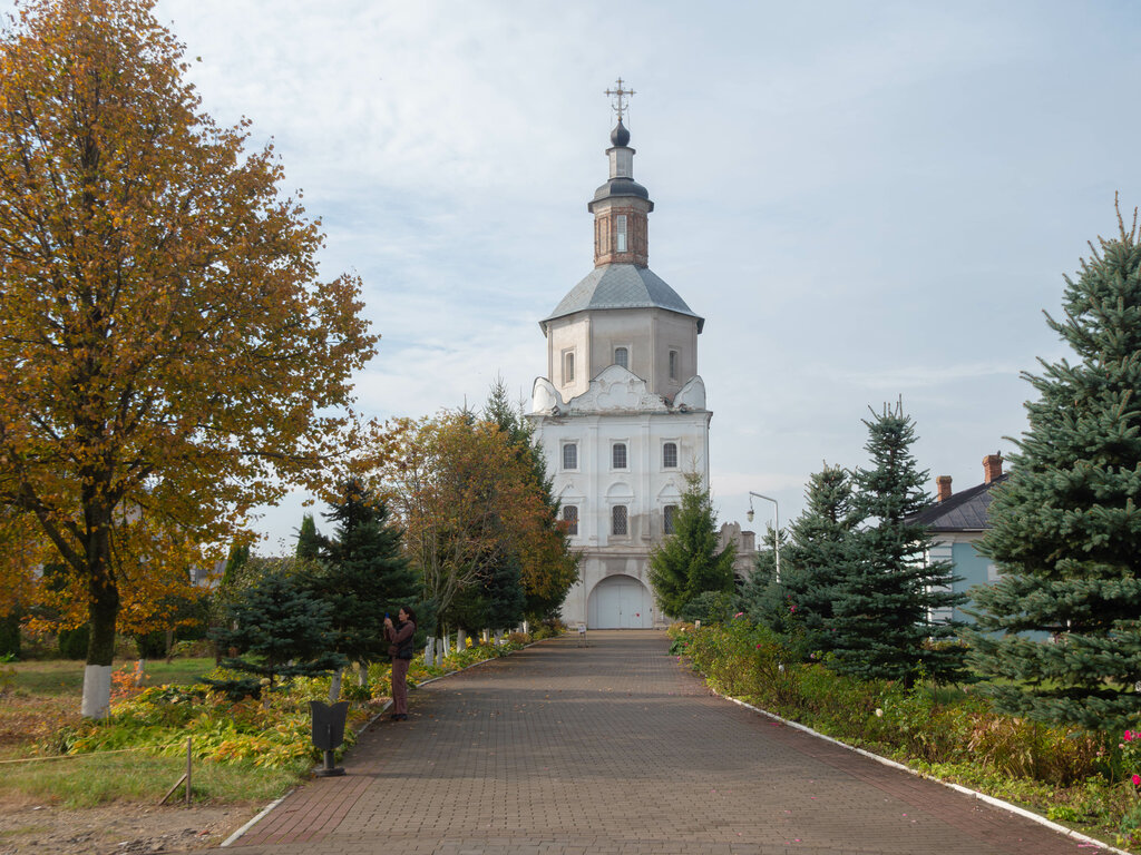 كنيسة أرثوذكسية Preobrazheniya Gospodnya v Uspenskom Svenskom monastyre Church ، مقاطعة بريانسك، صورة