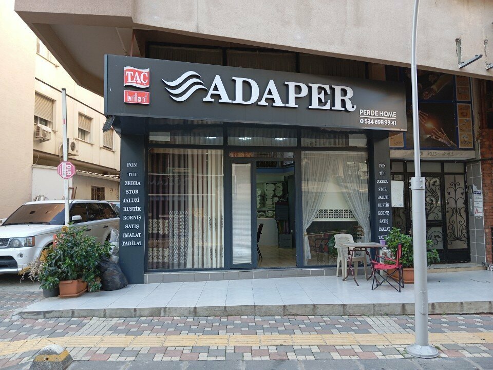 الستائر، قضبان الستائر Adaper perde ، إزمير، صورة