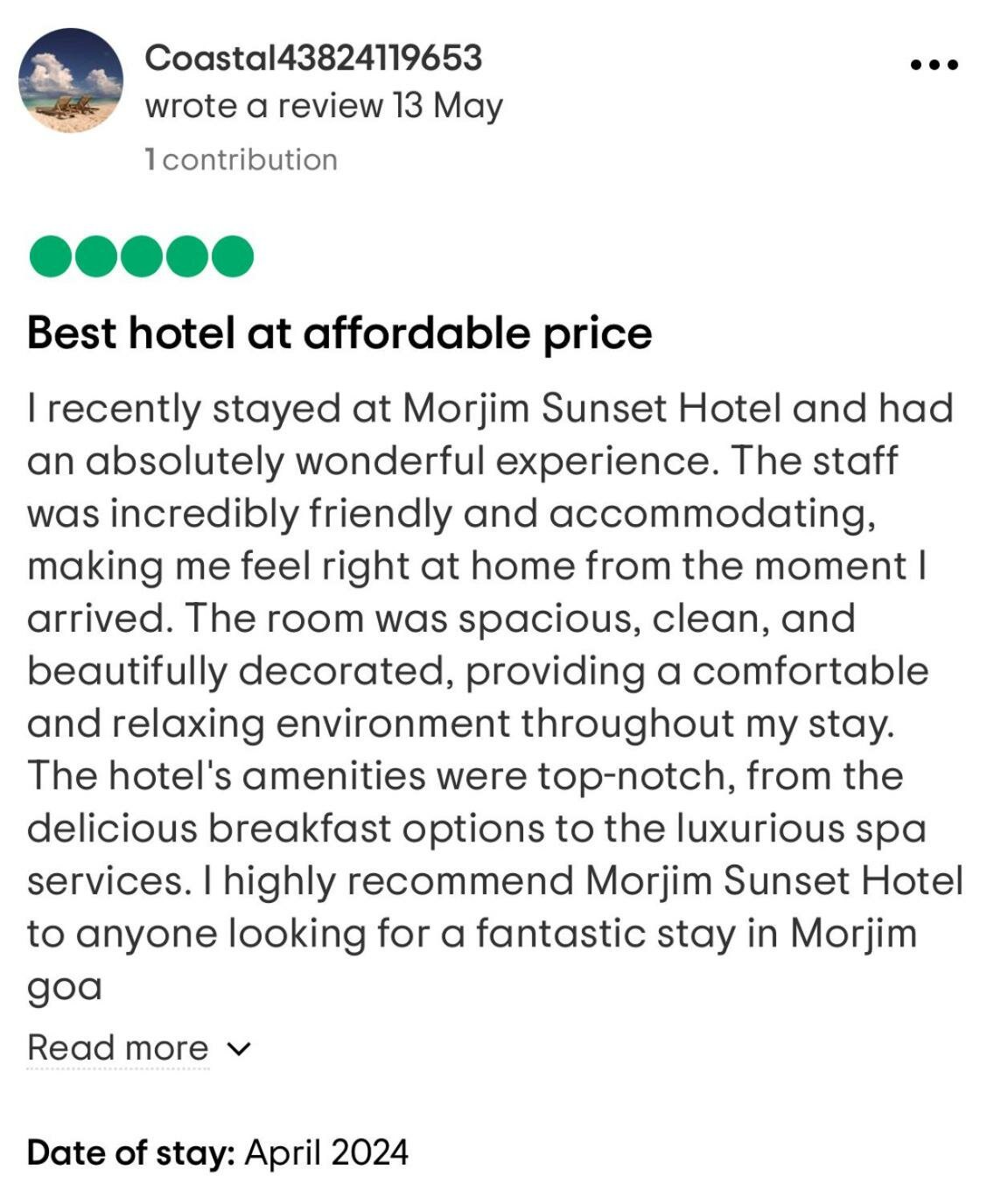 Фото Morjim Sunset Hotel