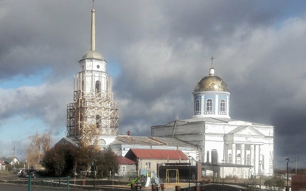 Orthodox church Saint Paraskeva Orthodox church in Voyevo, Voronezh Oblast, photo