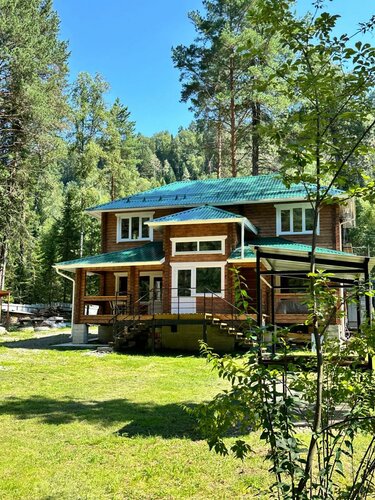 Внешний вид отеля Объятия Бии в Артыбашском сельском поселении, фото 1