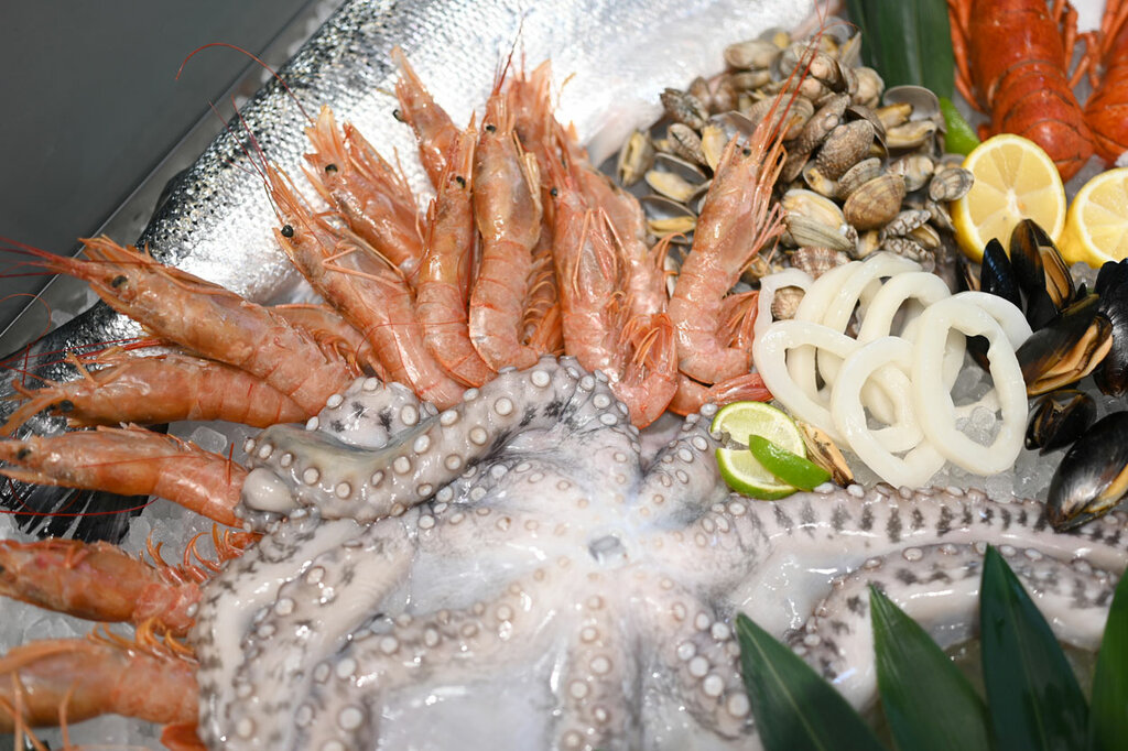 Fish and seafood Ice Fish, Yerevan, photo