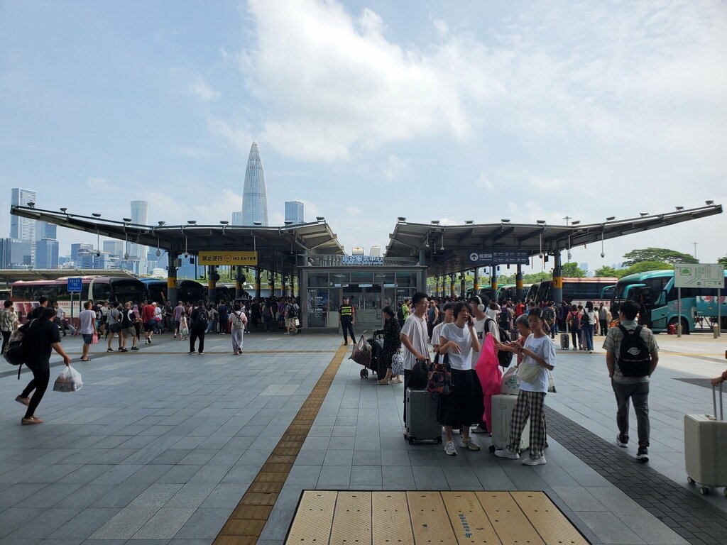 Border checkpoint Shenzhen Bay Control Point Passenger Terminal Building, Shenzhen, photo