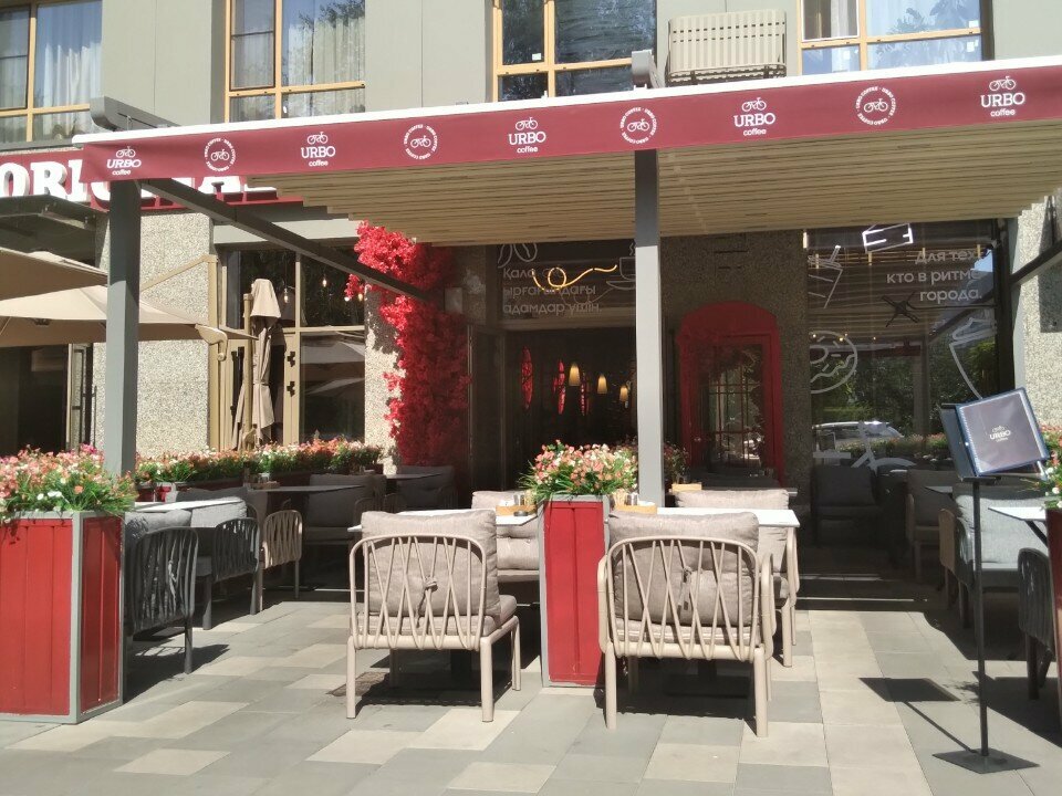 Coffee shop Urbo coffee, Almaty, photo