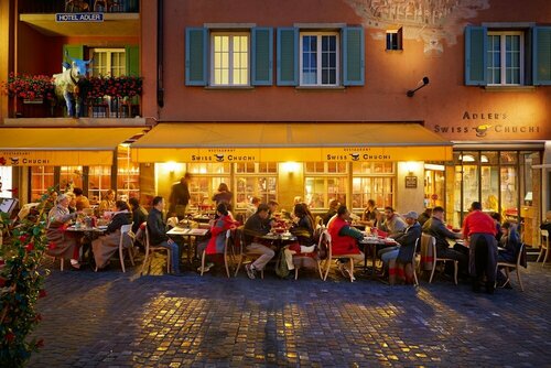 Внешний вид отеля Hotel Adler Zürich в Цюрихе, фото 3