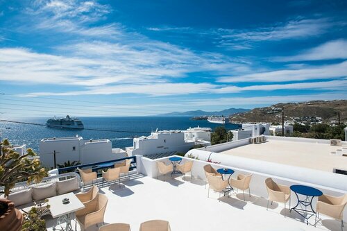 Внешний вид отеля Spanelis Hotel в Миконосе, фото 1