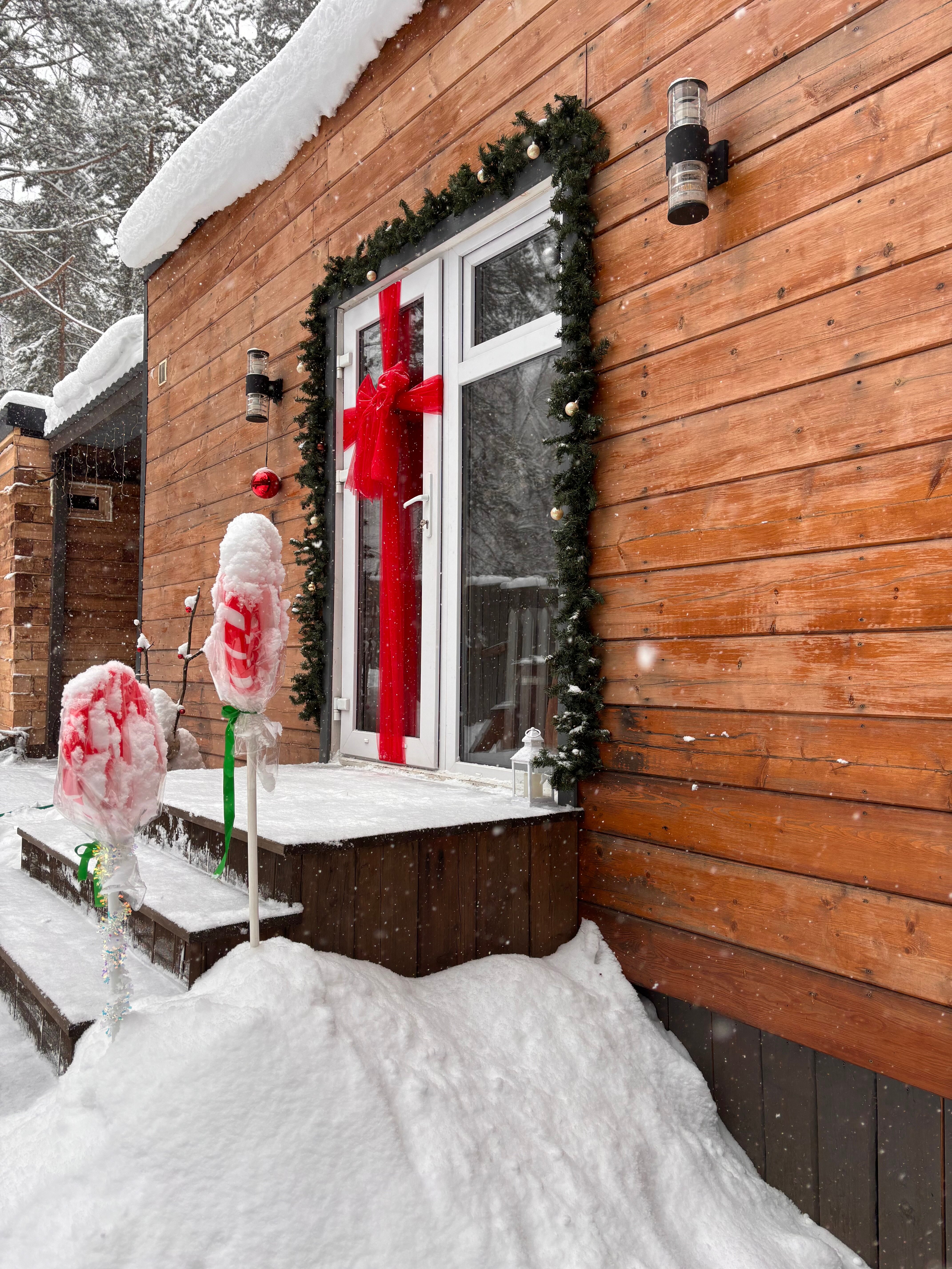 Фото Домики в лесу