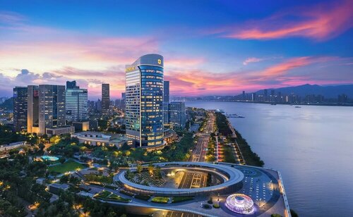 Внешний вид отеля Shangri-La Wenzhou в Вэньчжоу, фото 4