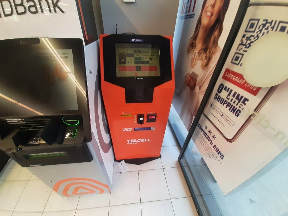 Payment terminal Telcell, Yerevan, photo