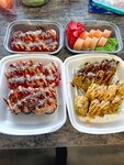 От шефа (selo Kurumoch, ulitsa Mira, 6), tienda de sushi y rollos