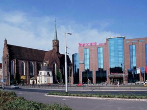 Гостиница Отель Mercure Вроцлав Панорама