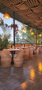 Crazy prawn (Goa, North Goa County, Pernem Subdistrict, Town of Morjim), restaurant