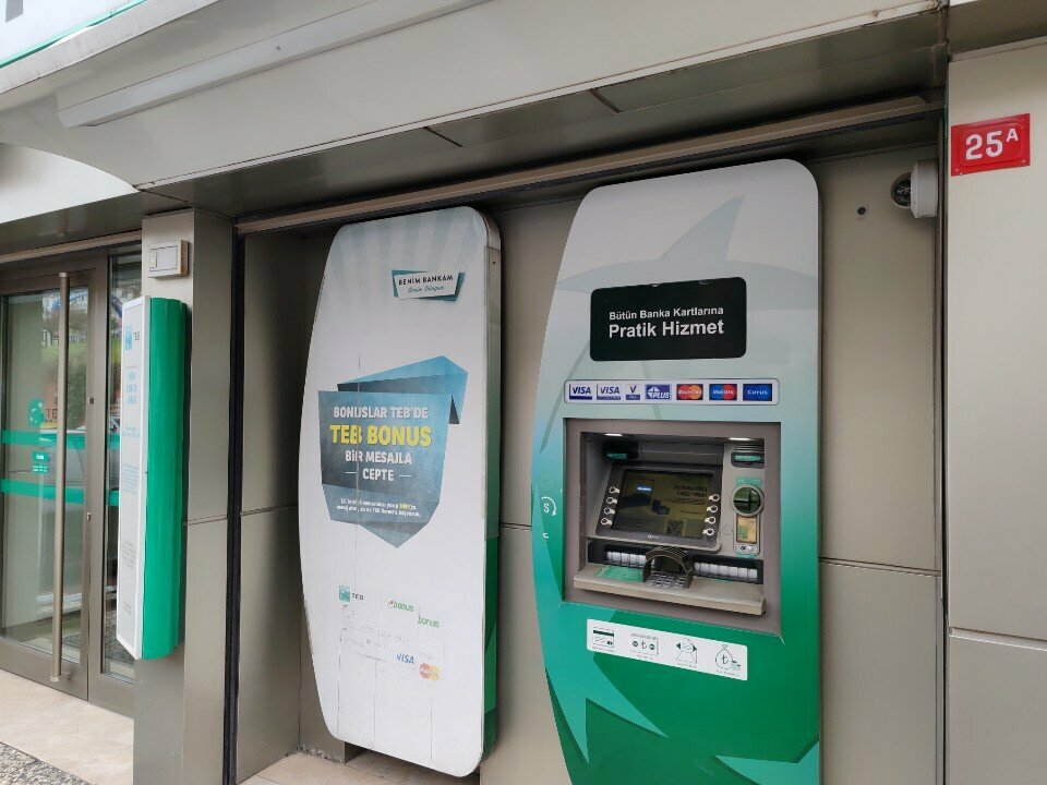 ATM TEB ATM, Istanbul, photo