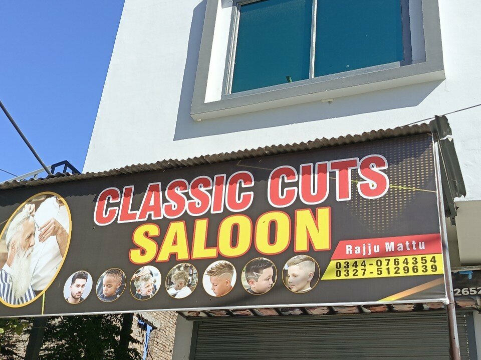 Hairdresser Classic cuts saloon, Rawalpindi, photo