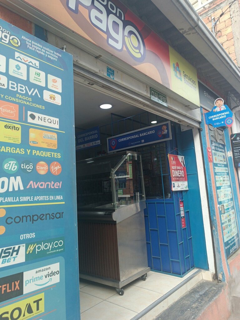 Money transfers Don Pago, Bogota, photo