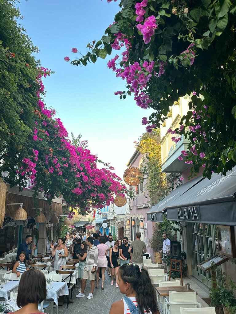 Memorial site, local landmark Alacati Bazaar, Cesme, photo