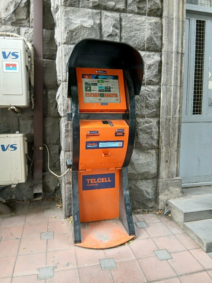 Payment terminal Telcell, Yerevan, photo