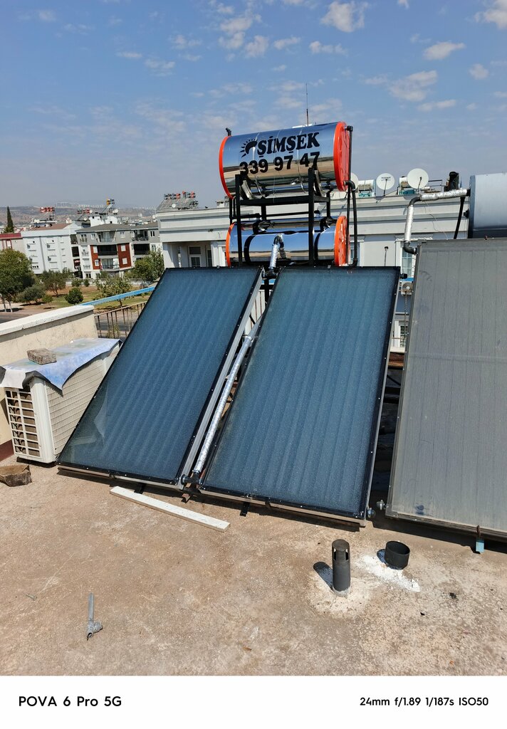 Energy equipment Simsek Solar Water Heater Ironwork, Antalya, photo