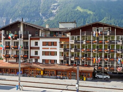 Внешний вид отеля Derby Swiss Quality Hotel в Гриндельвальде, фото 5