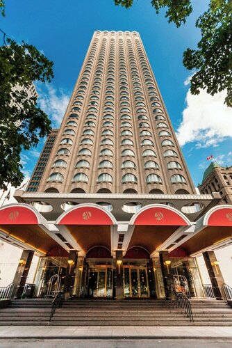 Внешний вид отеля Montreal Marriott Chateau Champlain в Монреале, фото 1