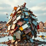 Scrap acceptance (SDT Michurinets, 385), reception of scrap metal